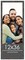 12x36 Thin Bamboo Picture Frame with UV-Resistant Acrylic & Acid Free Backing, Available in 2 Finishes - Gold and Brown